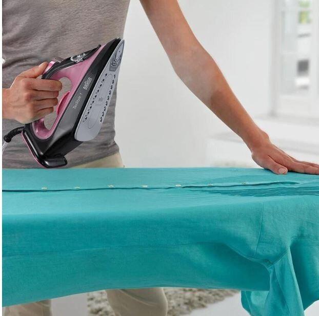 Produktbild Braun TexStyle 1 Trocken- & Dampfbügeleisen Keramik-Bügelsohle, Violett (2000 W, 130 g/min)