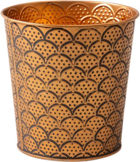 Actual product image Esmée Flower pot / planter Orient, sheet metal (13 cm)