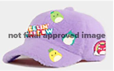 Actual product image Difuzed Squishmallows casquette baseball Fellin' Mallow Novelty (One size)