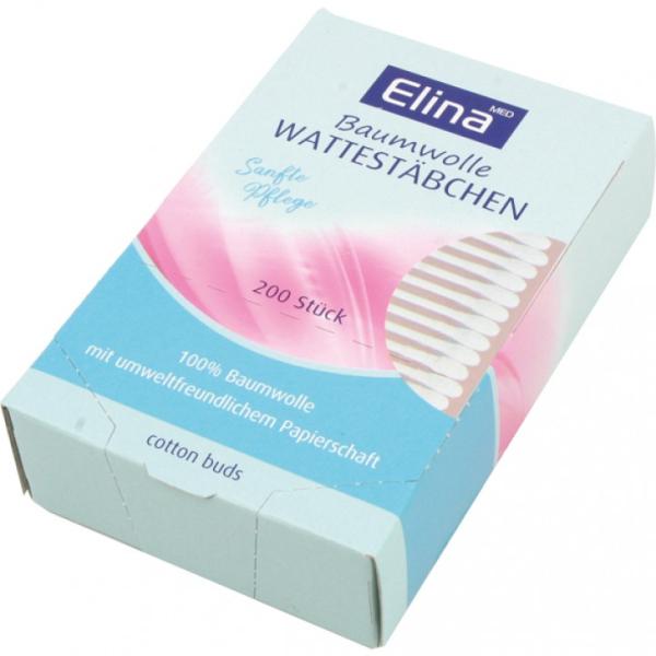Elina Wattestäbchen 200erin Papierdose