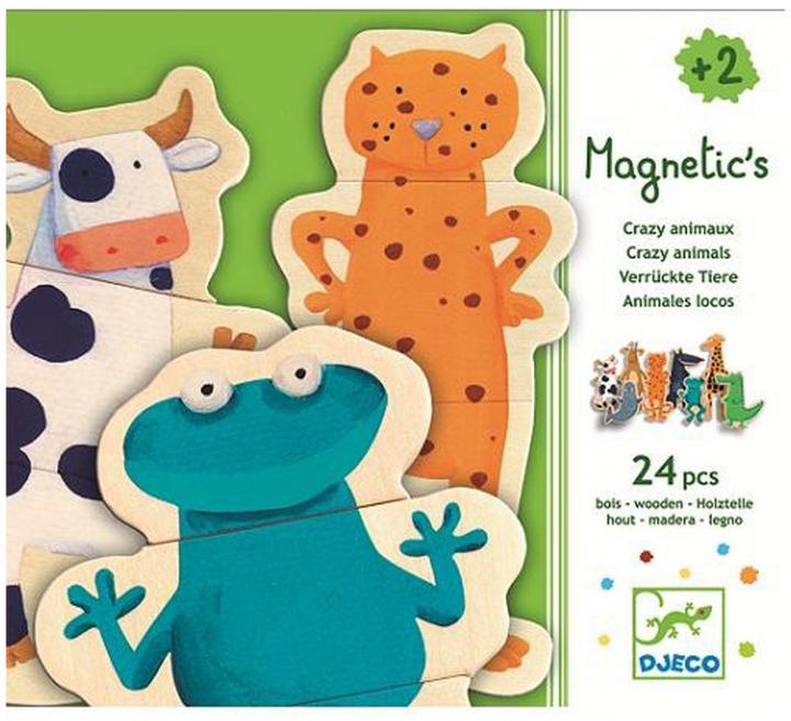 Produktbild Djeco Magnete Crazy (24 Teile)