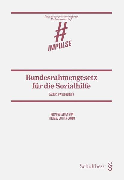 Actual product image Bundesrahmengesetz für die Sozialhilfe (German, Cadiccia Waldburger)