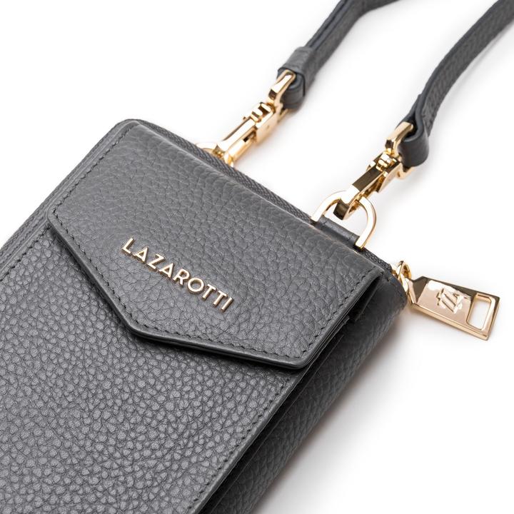 Actual product image Lazarotti Bologna Leather Mobile phone case leather 11 cm