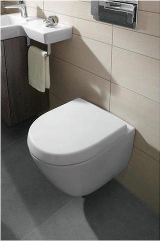 Actual product image Villeroy & Boch Subway compact 2.0 low-level WC with DirectFlush open splash rim with CeramicPlu