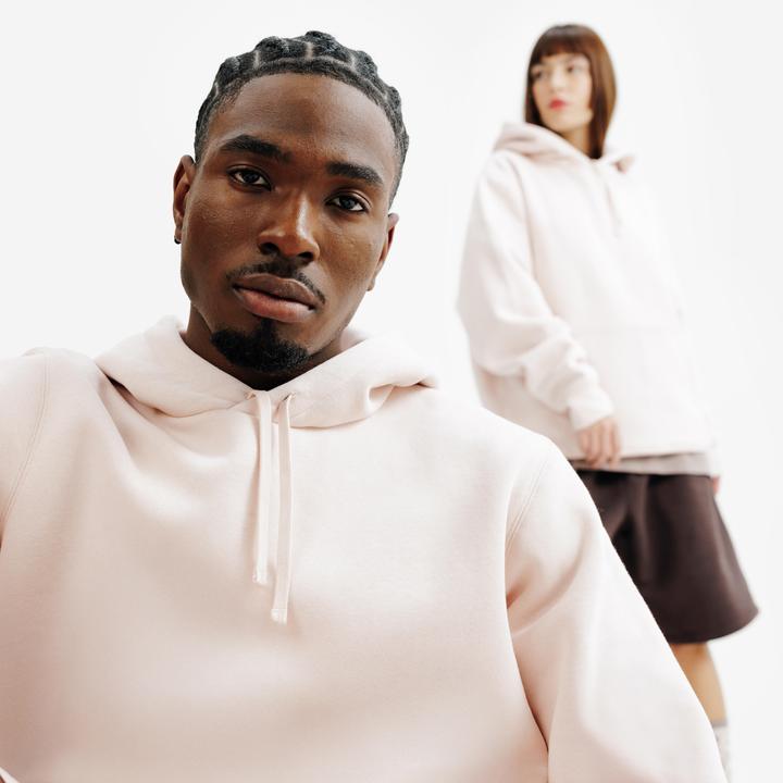 Immagine prodotto Decathlon Hoodie Relax unisex - rosa (S)