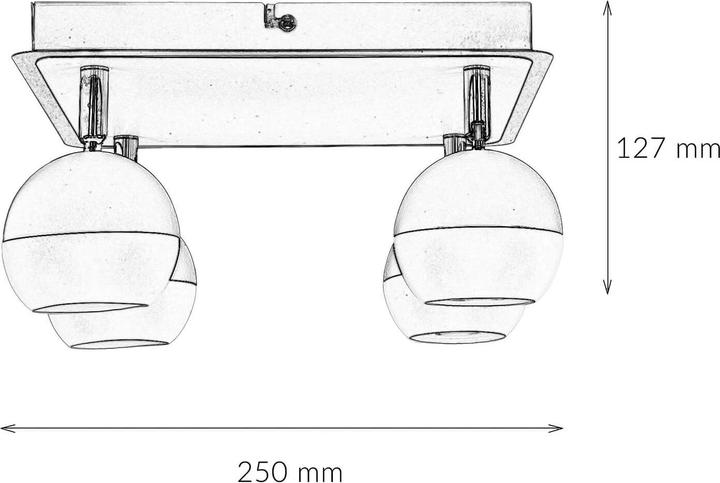 Actual product image Licht-Erlebnisse Spotlight Noah (GU10)