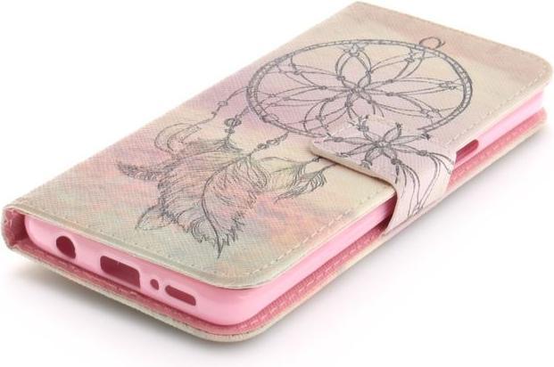 Produktbild Leder Bookcover Hülle mit Muster (Samsung Galaxy S9+)