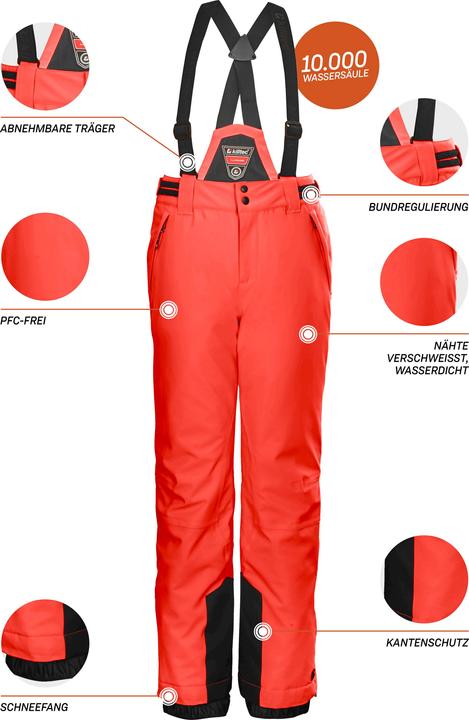 Actual product image MGA Children's trousers Killtec 37258 KSW 77 GRLS Ski PNTs (140)