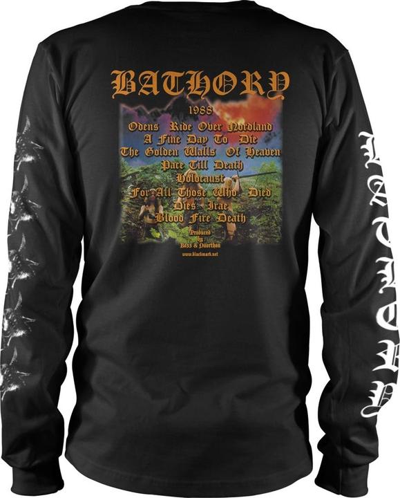 Immagine prodotto Bathory Blood Fire Death (Longsleeve) (S)