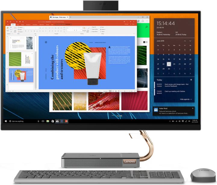 Actual product image Lenovo IdeaCentre AIO 5 (Intel Core i7-10700T, 16 GB, 512 GB, GeForce GTX 1650)