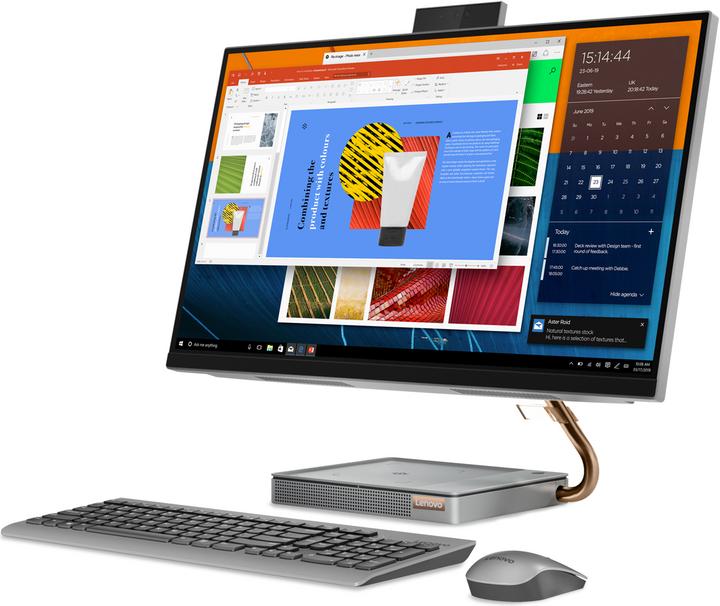 Actual product image Lenovo IdeaCentre AIO 5 (Intel Core i7-10700T, 16 GB, 512 GB, GeForce GTX 1650)