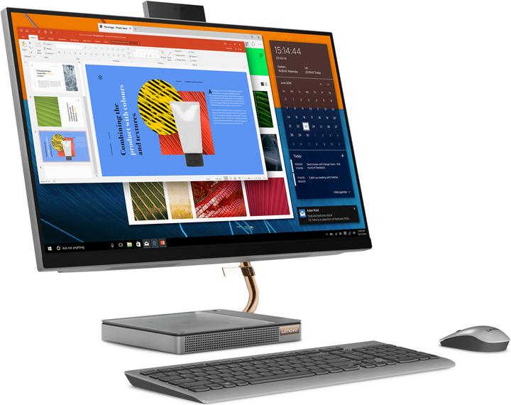 Actual product image Lenovo IdeaCentre AIO 5 (Intel Core i7-10700T, 16 GB, 512 GB, GeForce GTX 1650)