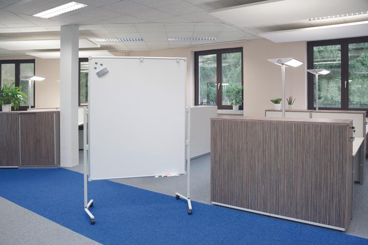 Produktbild Maul Moderationstafel MAULpro Textil blau (120 x 150 cm)