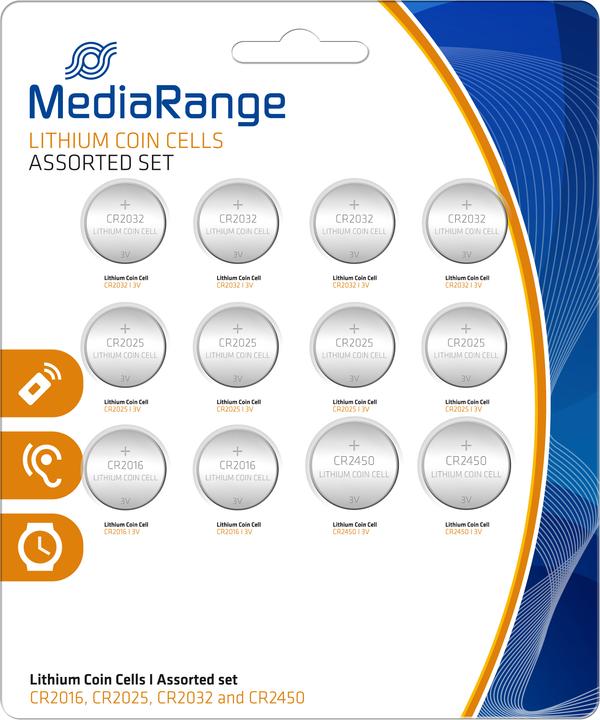 Actual product image MediaRange Lithium Coin Cells (1 pcs., CR2025, 75 mAh)