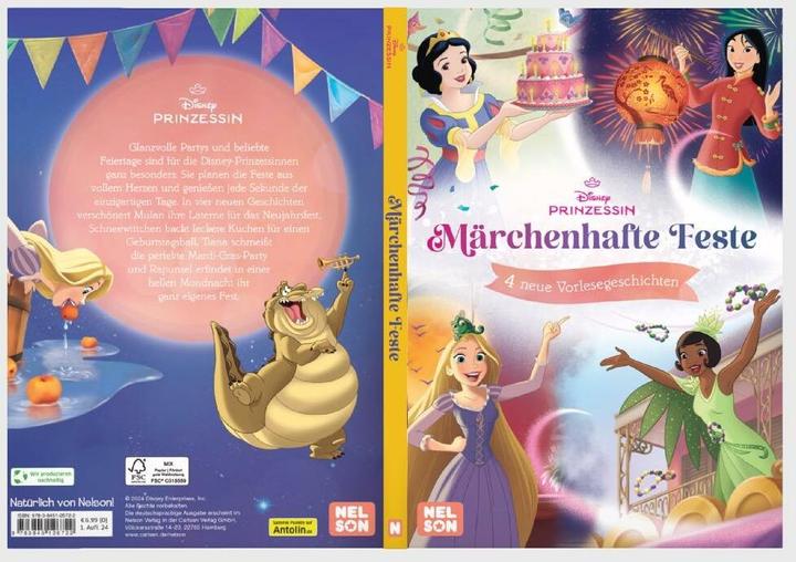 Produktbild Disney Prinzessin: Märchenhafte Feste (Deutsch, 2024)