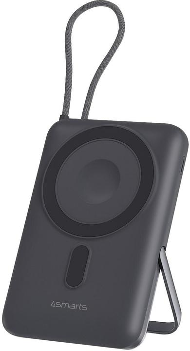 4smarts Wireless Powerbank Enterprise Pocket spacegrau (10000 mAh, 22.50 W, 37 Wh)