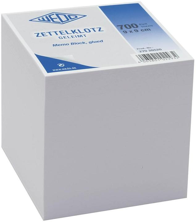 Wedo Zettelbox Ersatzpapier (9 x 9 cm)