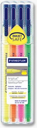 Produktbild Staedtler Textmarker triplus textsurfer 4St Box (Assortiert, 4 mm, 4 x)