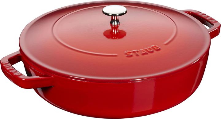 Actual product image Staub Roaster Chistera Drop (24 cm, Casserole + Stewpot, Cast iron)