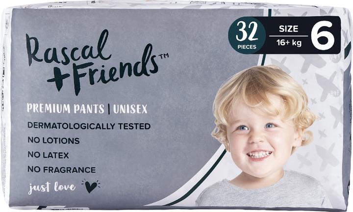 Actual product image Rascal+Friends Premium Pants (Size 6, Pack, 32 Piece)