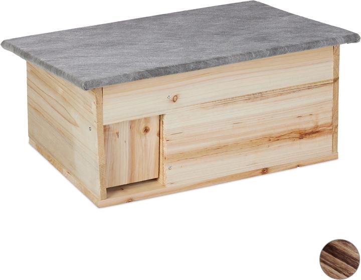 Actual product image Relaxdays Hedgehog House Building Kit
