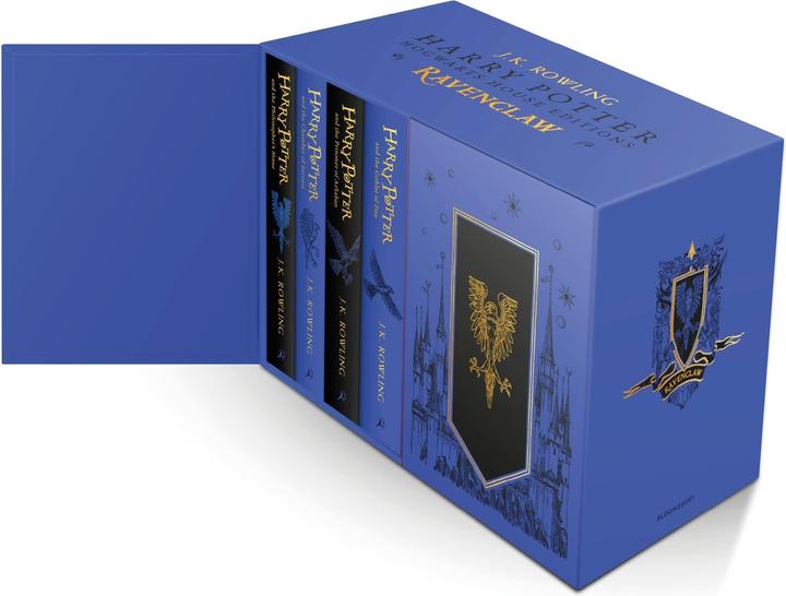 Harry Potter Ravenclaw House Editions Hardback Box Set (Englisch, J.K. Rowling, 2021)