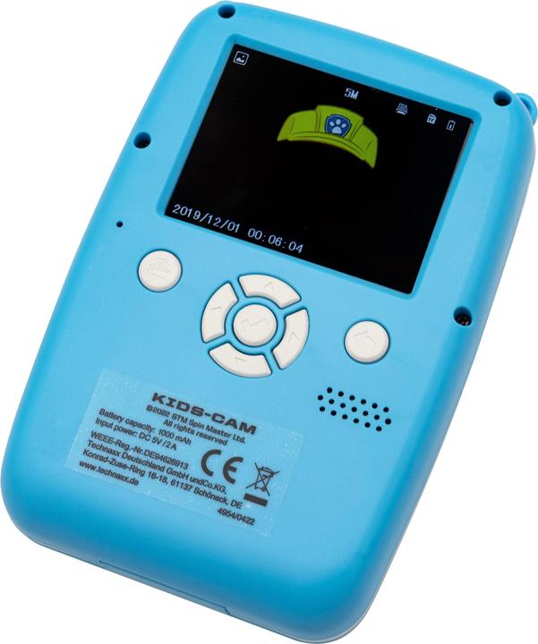 Actual product image Technaxx Paw Patrol Kids-Cam (6 h, Wireless)