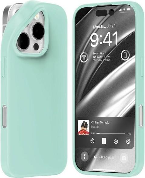 Actual product image Soft iPhone 16 Pro 6.3" miętowy/ mint (Apple iPhone 16 Pro)
