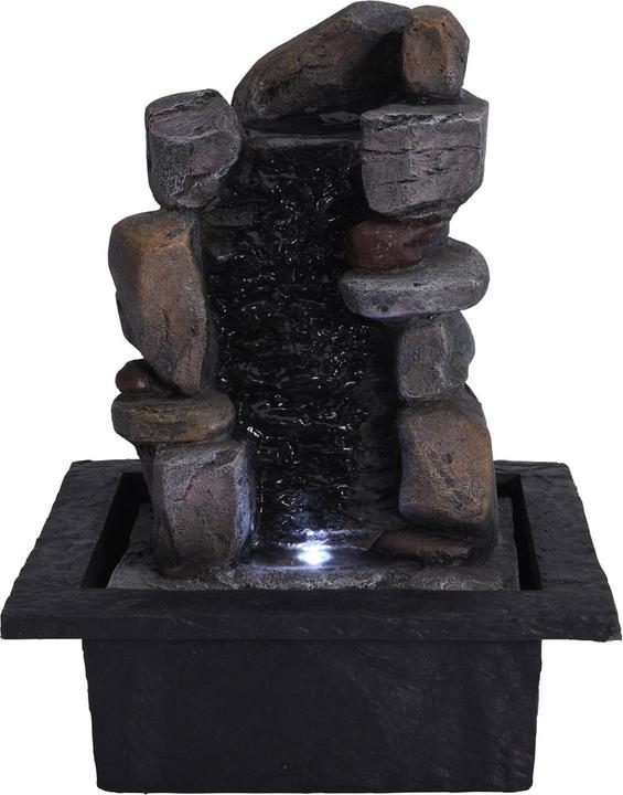Produktbild H & S Collection Zimmerbrunnen Stein Kaskaden