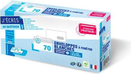 Immagine prodotto GPV Buste, DL, 110 x 220 mm, bianco, con finestra (110 x 220 mm, 70 x)