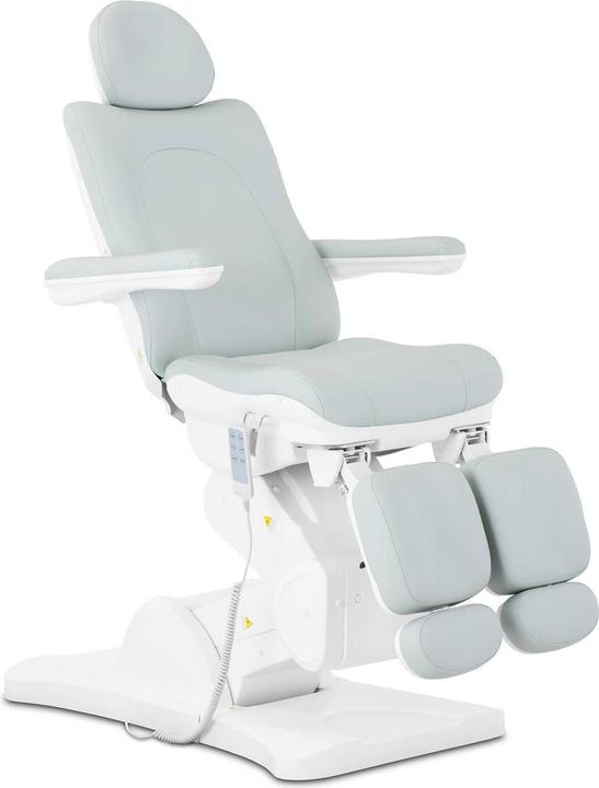 Produktbild Physa Fusspflegestuhl Fusspflegeliege Kosmetikstuhl Pedikürestuhl 150 kg Hellgrün / Weiss