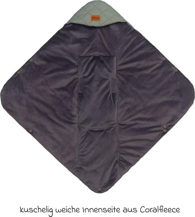 Actual product image Fillikid Fusssäcke für Babyschalen & Babywannen Einschlagdecke Palü für Babyschalen und Babywannen