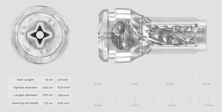 Image du produit Kiiroo Feel Pocket Stroker Crystal + PowerBlow Combo