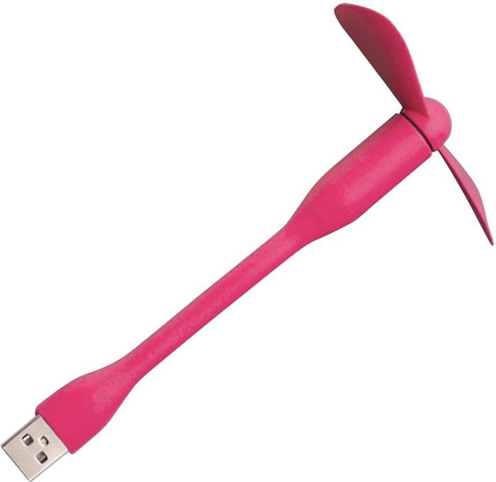 Produktbild Techsuit - Mini USB Fan (TUF1) - Portable, Flexible, Bendable, 5V - Pink