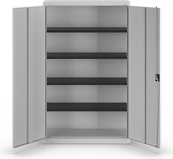 Actual product image Mauser Steel cabinet with hinged doors (120 x 42 x 195 cm)