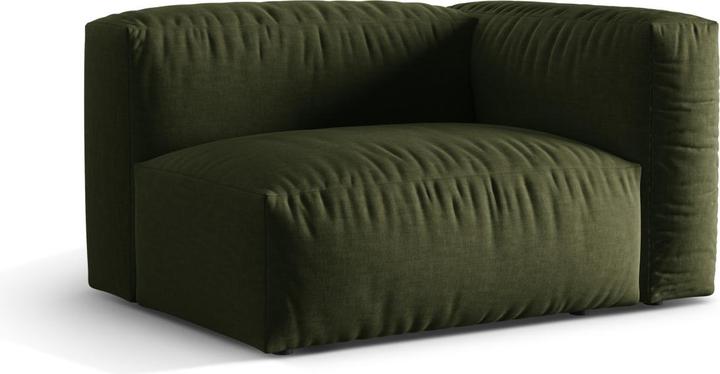 Actual product image Micadoni Modul Right, "Martina", 1 Seat, 121x106x75 Made in Europe (2 person sofa, 3-seater, 4-seater)