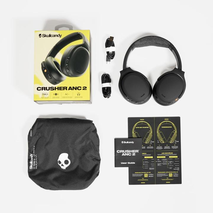 Immagine prodotto Skullcandy Crusher® ANC 2 Sensory Bass Cuffie Bone (ANC, 50 h, Senza fili)