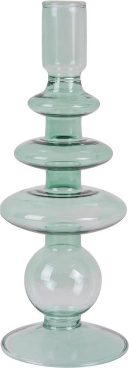 Actual product image present time Candle holder 22.5 cm, 1 piece, Green