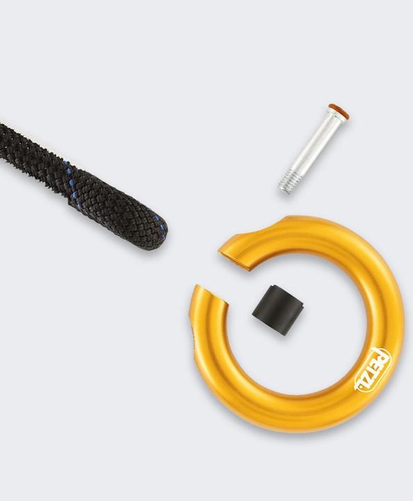 Image du produit Petzl P28 RING OPEN, jaune