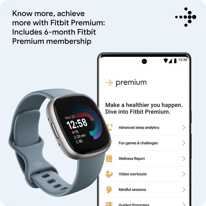 Actual product image Fitbit Versa 4 (40.50 mm)