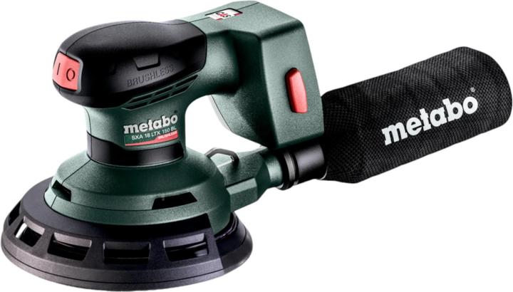Produktbild Metabo SXA 18 LTX 150 BL Akku Exzenterschleifer 18 V 150 mm Brushless + 2x LiHD Akku 4,0 Ah +