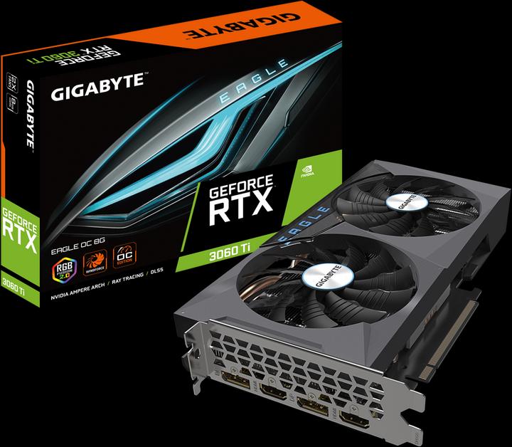 Produktbild Gigabyte GeForce RTX 3060 Ti Eagle OC (8 GB)