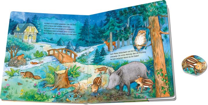 Image du produit Ravensburger Mon grand livre de puzzles : la forêt (Allemand)
