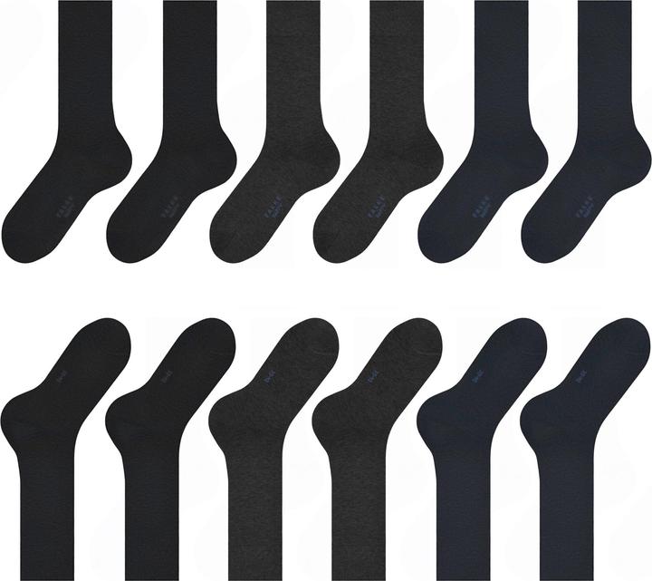 Actual product image Falke Happy 6-Pack Herren Socken (pack of 6, 43 - 46)