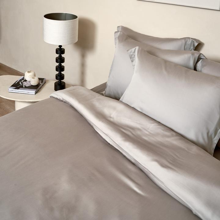 Produktbild Coco & Cici Tencel Bettbezug + Kissenbezug (Bettwäsche Set, 240 x 220 cm, 60 x 70 cm)