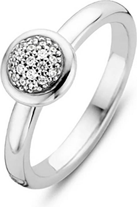 Ti Sento Milano Ring mit Zirkonia 12102ZI (56, 925 Silber)