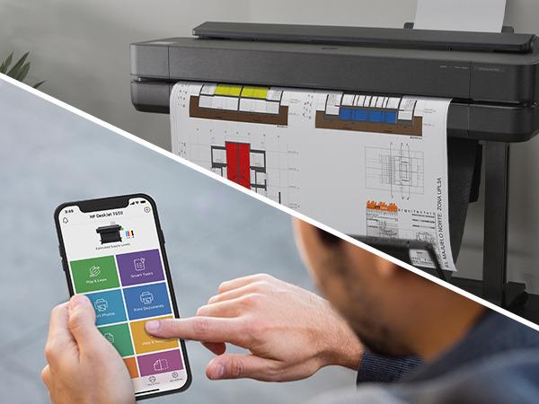 Actual product image HP DesignJet T650 (Ink, Colour)