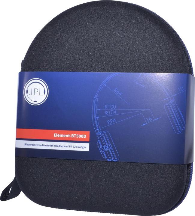 Actual product image JPL -Element-BT500D Headphones Wireless Headband Office/Call Centre Bluetooth Black (ANC, 96 h, Wireless)