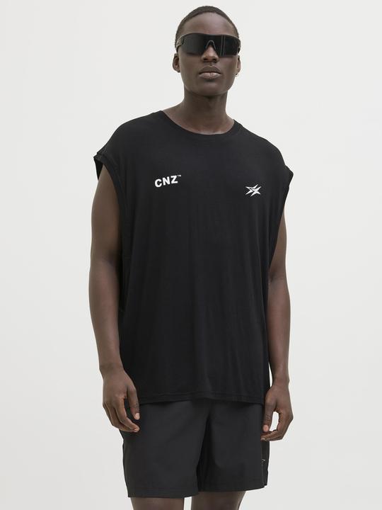 Produktbild Jack & Jones Rückenprint Rundhalsausschnitt Tanktop Tanktop (S)
