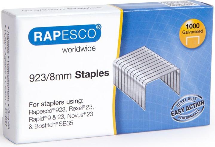 Immagine prodotto Rapesco 923/8mm punti metallici (1000 x)